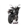 SC-Project Exhaust System 2-1 S1 | Silver | Yamaha 700 Tracer