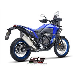 SC-Project Uitlaat X-Plorer II | Zilver | Yamaha 700 Tenere World Raid