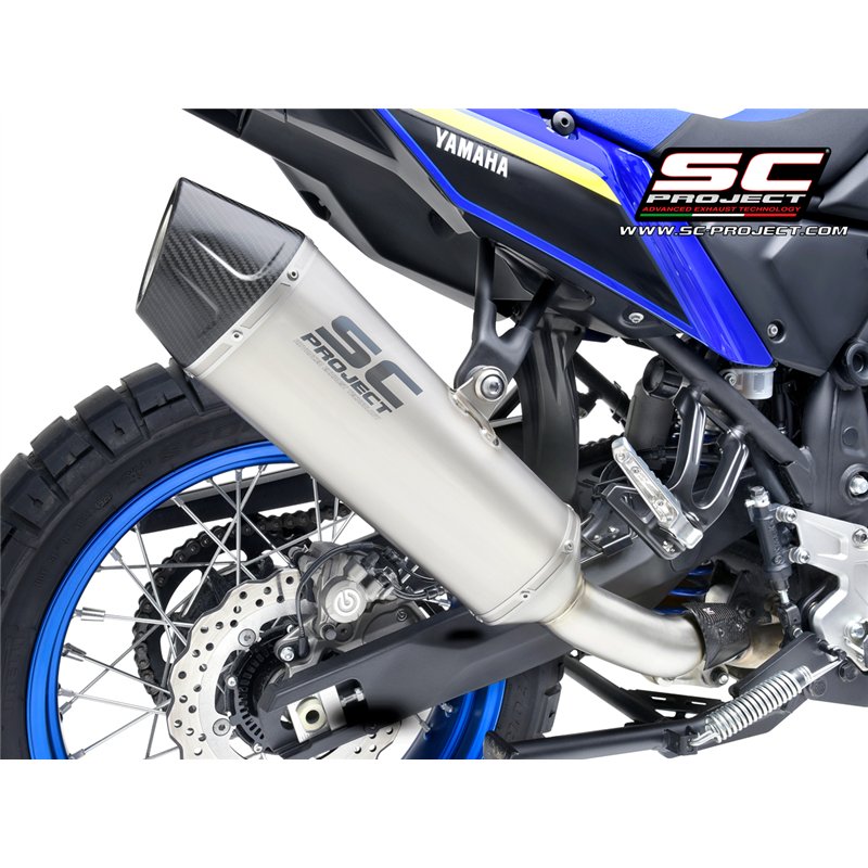 SC-Project Uitlaat X-Plorer II | Zilver | Yamaha 700 Tenere World Raid