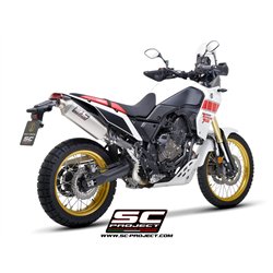 SC-Project Uitlaat Rally Raid | Zilver | Yamaha 700 Tenere