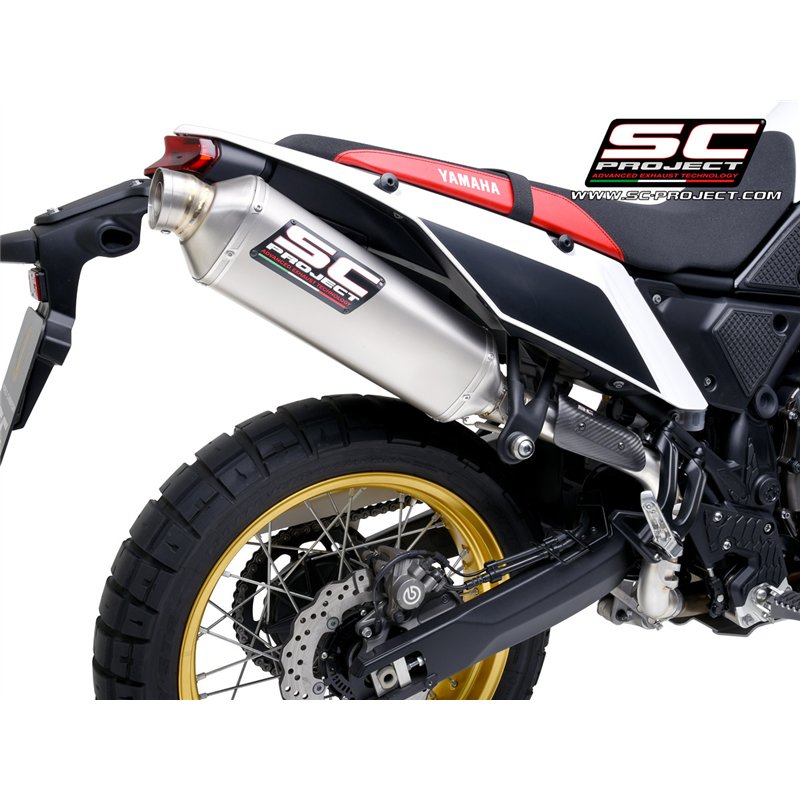 SC-Project Uitlaat Rally Raid | Zilver | Yamaha 700 Tenere