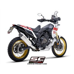 SC-Project Uitlaat X-Plorer II | Zilver | Yamaha 700 Tenere