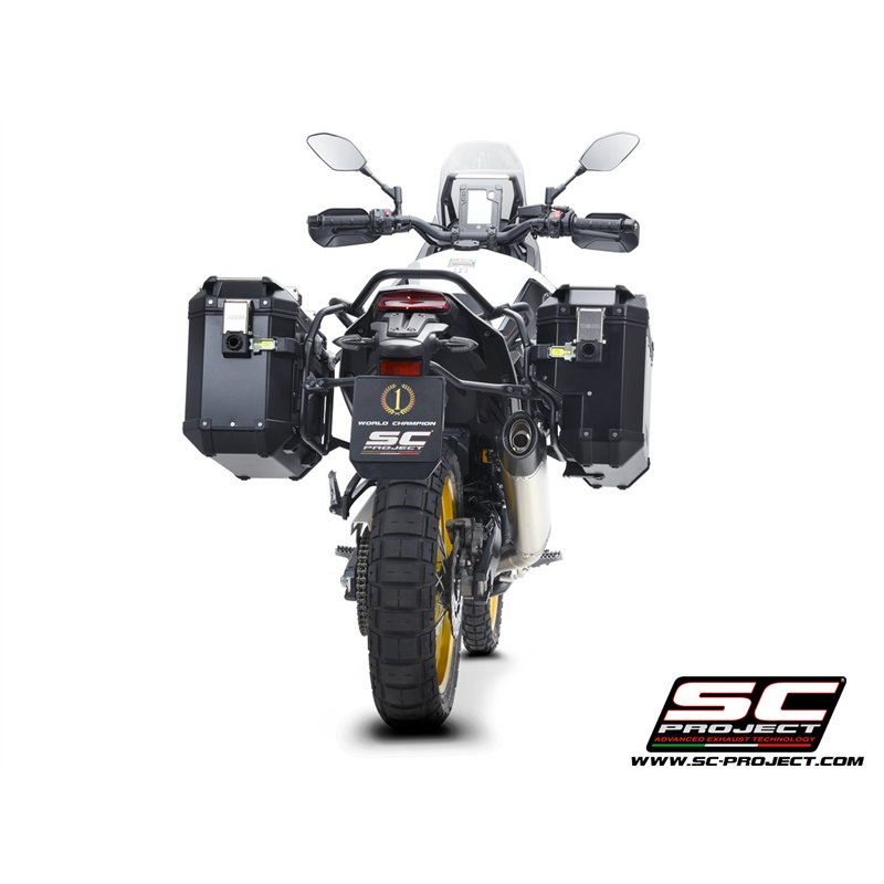 SC-Project Uitlaat X-Plorer II | Zilver | Yamaha 700 Tenere