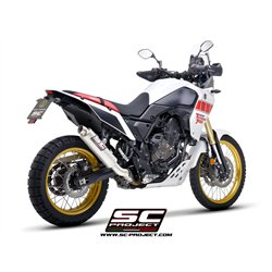 SC-Project Exhaust Rally Race | Silver | Yamaha 700 Tenere