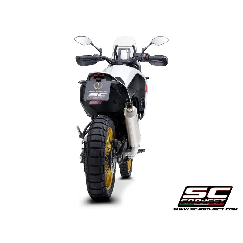 SC-Project Uitlaat Rally Raid | Zilver | Yamaha 700 Tenere