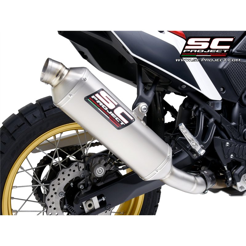 SC-Project Uitlaat Rally Raid | Zilver | Yamaha 700 Tenere