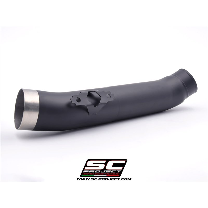 SC-Project Decat Linkpijp | Zilver | Yamaha 560 T-Max