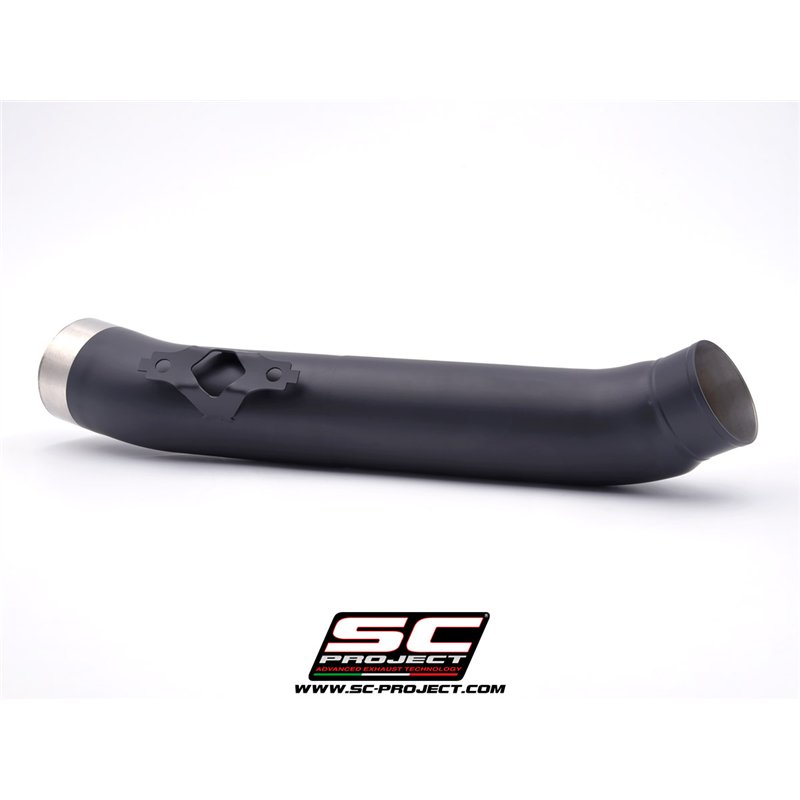 SC-Project Decat Linkpijp | Zilver | Yamaha 560 T-Max