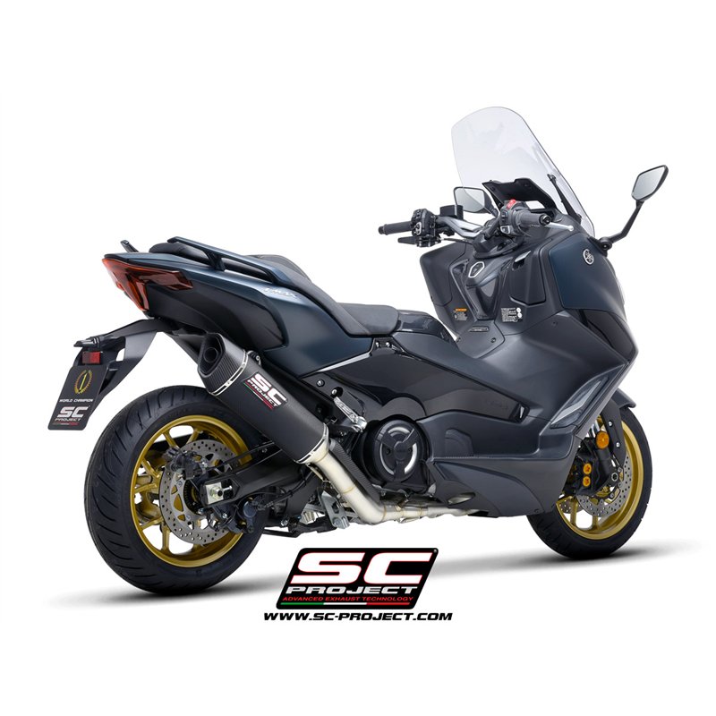 SC-Project Exhaust System 2-1 SC1-R | Carbon | Yamaha 560 T-Max