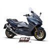 SC-Project Exhaust System 2-1 SC1-R | Carbon | Yamaha 560 T-Max