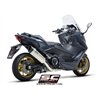 SC-Project Uitlaatsysteem 2-1 SC1-R | Zilver | Yamaha 560 T-Max