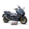 SC-Project Uitlaatsysteem 2-1 SC1-R | Carbon | Yamaha 560 T-Max
