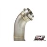 SC-Project Decat Linkpijp | Zilver | KTM 890 Duke