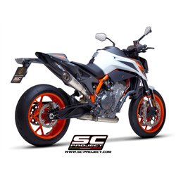 SC-Project Exhaust S1 | Silver | KTM 890 Duke