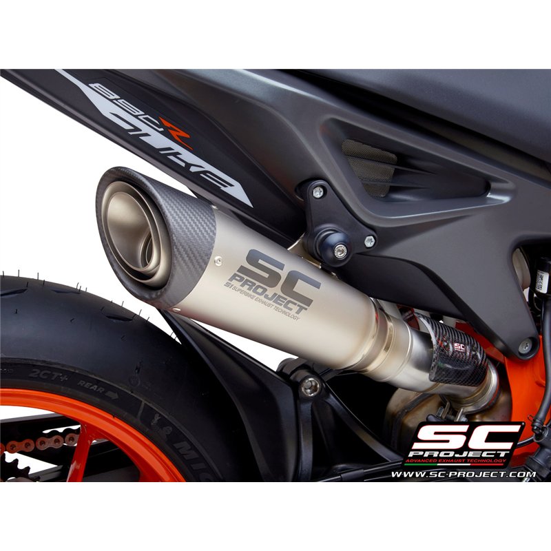 SC-Project Uitlaat S1 | Zilver | KTM 890 Duke