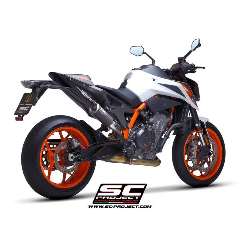SC-Project Exhaust CR-T M2 | Carbon | KTM 890 Duke