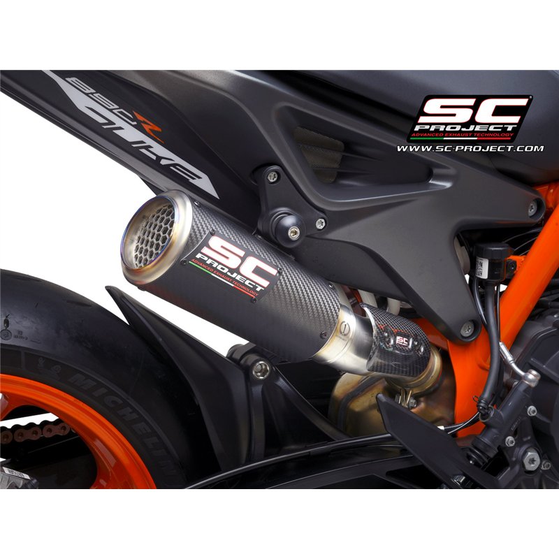 SC-Project Exhaust CR-T M2 | Carbon | KTM 890 Duke