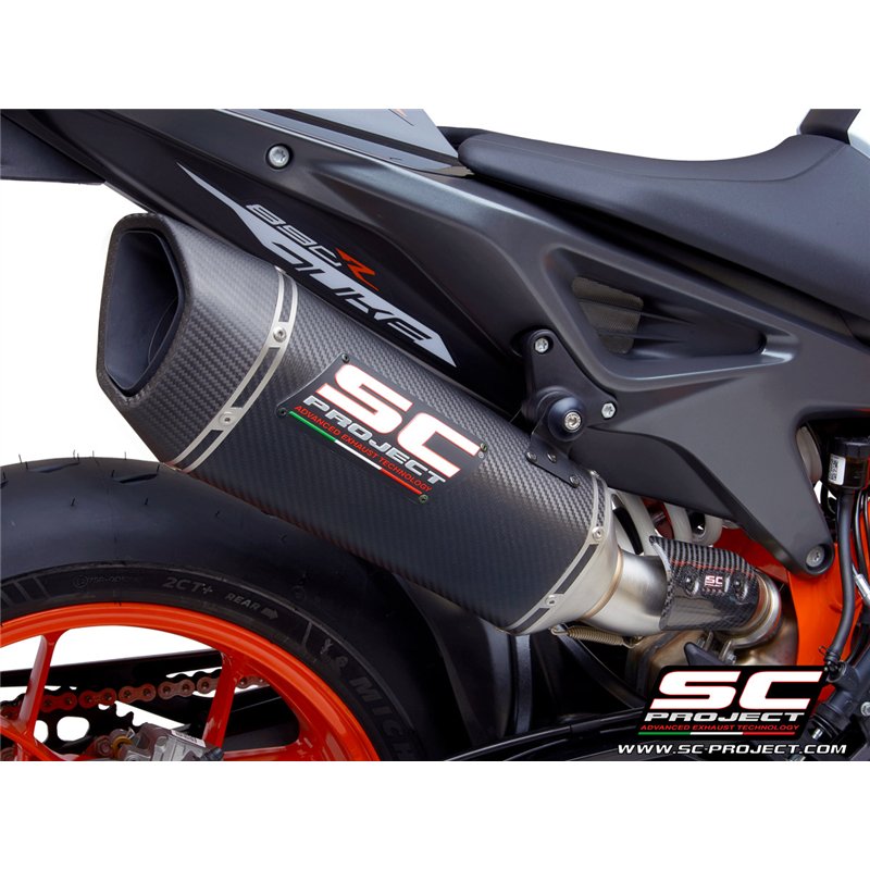 SC-Project Exhaust SC1-R | Carbon | KTM 890 Duke