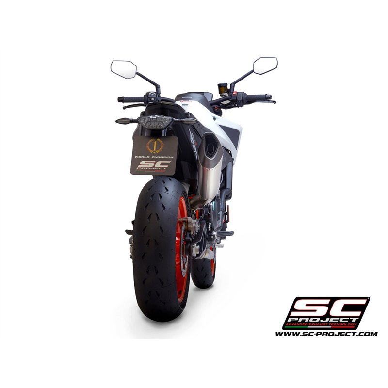 SC-Project Exhaust SC1-R | Silver | KTM 890 Duke