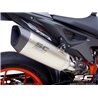 SC-Project Exhaust SC1-R | Silver | KTM 890 Duke