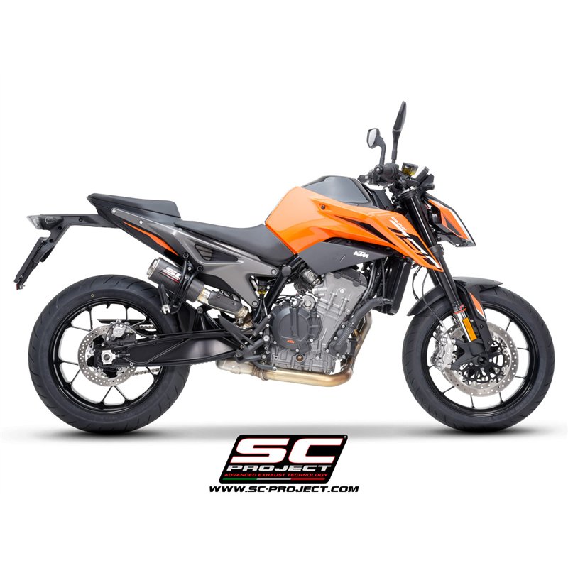SC-Project Exhaust CR-T M2 | Carbon | KTM 790 Duke