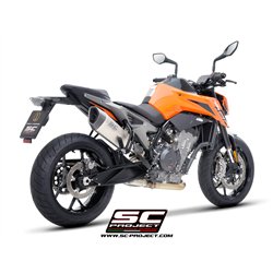 SC-Project Exhaust SC1-R | Silver | KTM 790 Duke