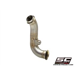 SC-Project Decat Linkpijp | Zilver | KTM 790 Duke