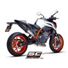 SC-Project Decat Linkpijp | Zilver | KTM 790 Duke