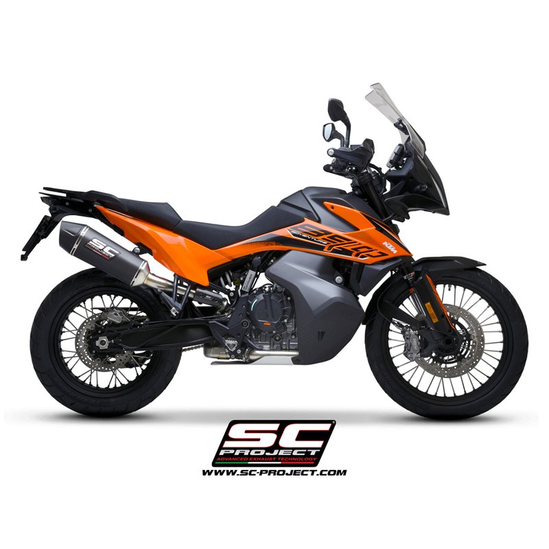SC-Project Exhaust X-Plorer II | Carbon | KTM 890 Adventure