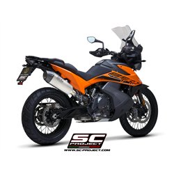 SC-Project Exhaust X-Plorer II | Silver | KTM 890 Adventure