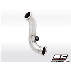 SC-Project Decat Linkpijp (OEM/SC) | Zilver | KTM 890 Adventure