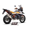 SC-Project Exhaust System 2-1 Rally Raid | Silver | KTM 890 Adventure