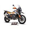 SC-Project Exhaust System 2-1 Rally Raid | Silver | KTM 890 Adventure