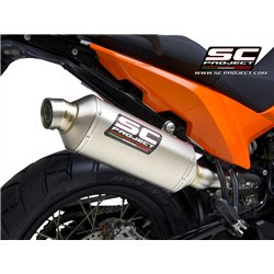 SC-Project Exhaust Rally Raid | Silver | KTM 890 SMT