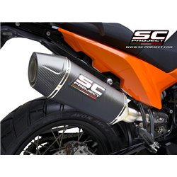 SC-Project Exhaust X-Plorer II | Carbon | KTM 890 SMT