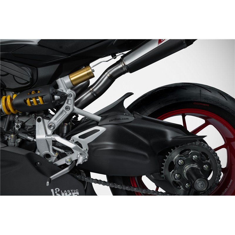 Zard Swingarm Cover Glanzend Carbon Carbon Ducati Panigale V2