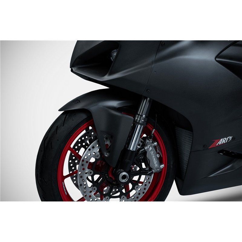 Zard Voorspatbord Glanzend Carbon Carbon Ducati Panigale V2