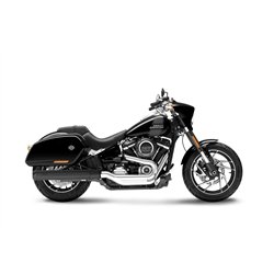 Zard Exhausts Stainless Steel Silver Harley Davidson Softail Sport Glide