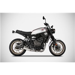 Zard Exhaust System Stainless Steel Silver Yamaha 700 XSR