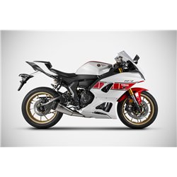 Zard Exhaust System Stainless Steel Silver Yamaha R7