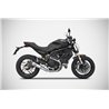 Zard Uitlaat Zuma RVS Zilver Ducati 797 Monster
