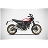 Zard Uitlaat Special RVS Zilver Ducati 800 Scrambler