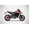 Zard Exhausts GT Stainless Steel Silver Ducati 950 Hypermotard