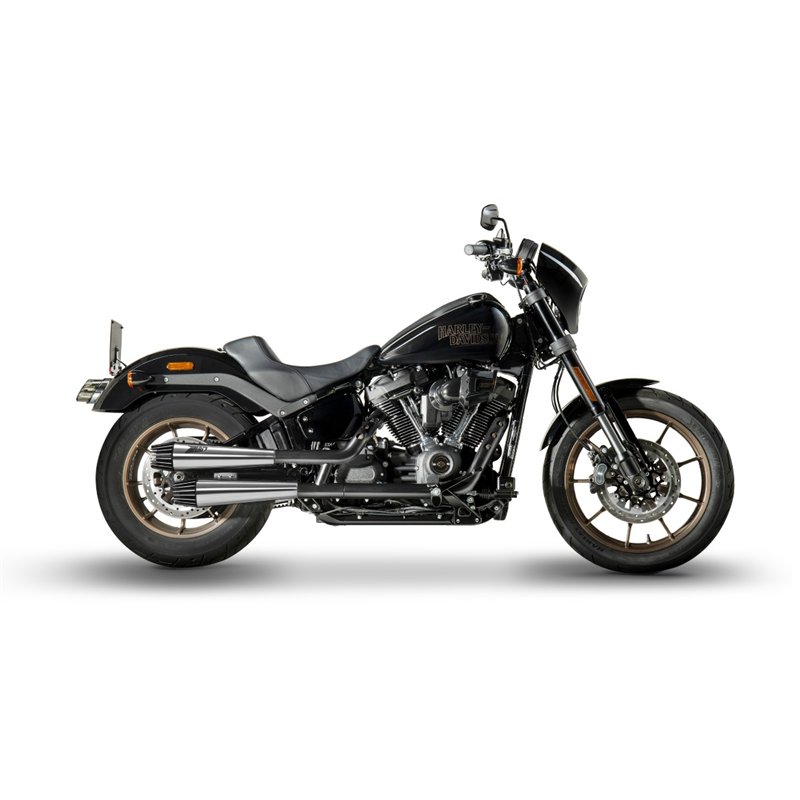 Zard Exhausts Stainless Steel Silver Harley Davidson Softail Low Rider S