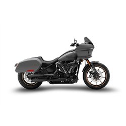 Zard Uitlaten RVS Zwart Harley Davidson Softail Low Rider ST