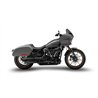 Zard Uitlaten RVS Zwart Harley Davidson Softail Low Rider ST