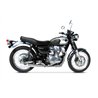 Zard Exhaust System 2-1 Cross Stainless Steel Silver Kawasaki W800