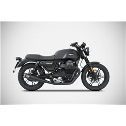 Zard Exhaust Zuma Stainless Steel Silver Moto Guzzi 744 V7 III