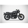 Zard Exhaust Zuma Stainless Steel Silver Moto Guzzi 744 V7 III