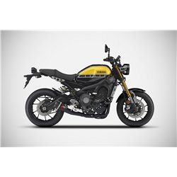 Zard Uitlaatsysteem RVS Zilver Yamaha 900 XSR